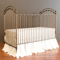 Gold cheap iron crib